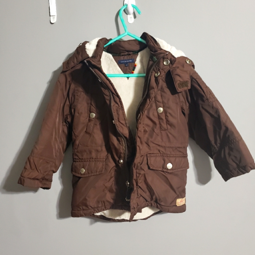 Tommy Hilfiger toddler lined winter coat 2T